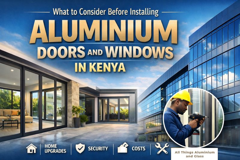 What to Consider Before Installing Aluminium Doors and Windows in Kenya