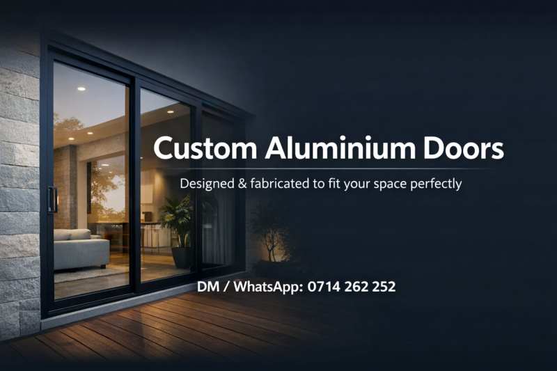 Custom Aluminium Doors: Designed to Fit Your Space Perfectly