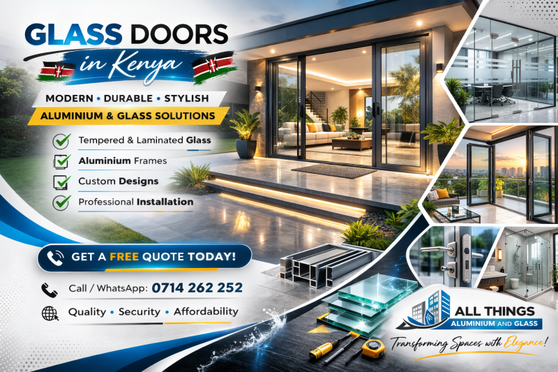 Why Glass Doors Are the Perfect Choice for Modern Homes and Offices