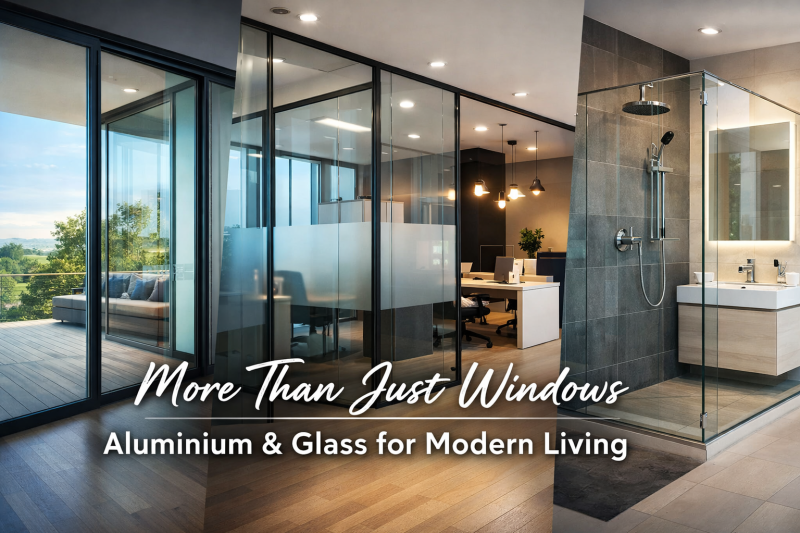 More Than Just Windows: How Aluminium & Glass Shape the Way We Live and Work