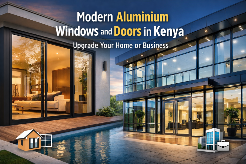 Modern Aluminium Windows and Doors in Kenya: How to Upgrade Your Home or Business