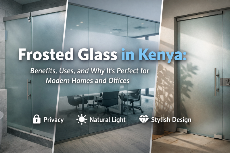 Frosted Glass in Kenya: Benefits, Uses, and Why It’s Perfect for Modern Homes and Offices