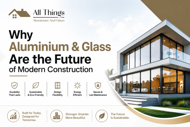 Why Aluminium & Glass Are the Future of Modern Construction
