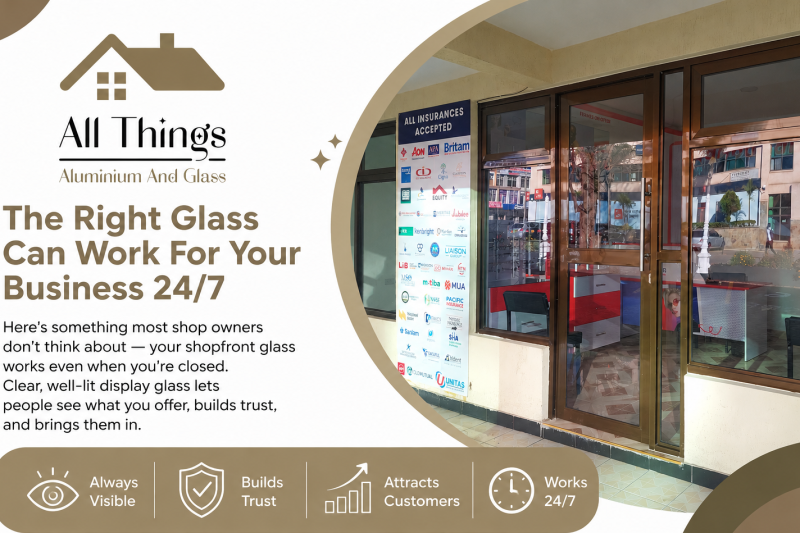 The Right Glass Can Work For Your Business 24/7