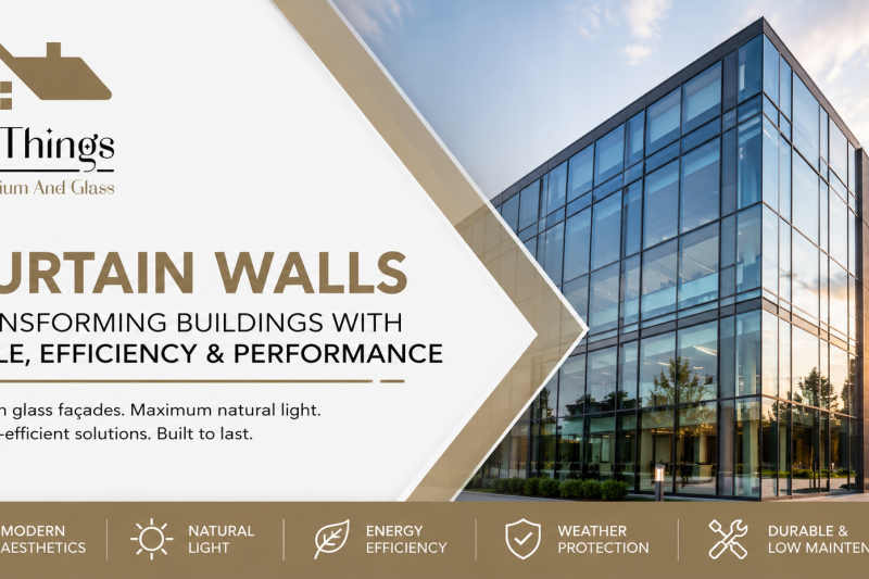 Curtain Walls: Transforming Modern Buildings with Style, Efficiency, and Performance