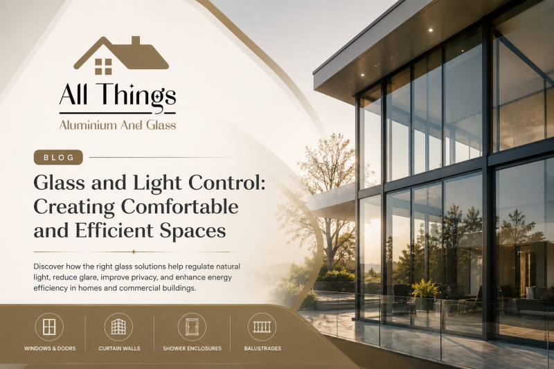 Glass and Light Control: Balancing Natural Light and Comfort