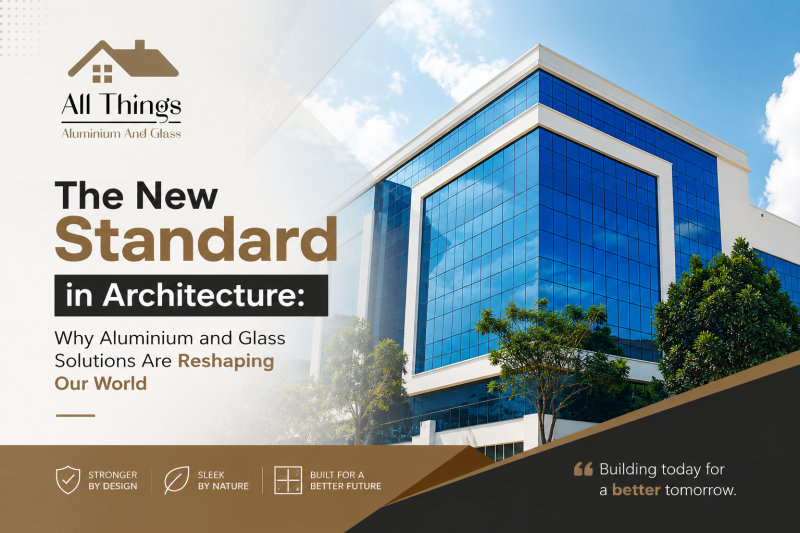 The New Standard in Architecture: Why Aluminium and Glass Solutions Are Reshaping Our World