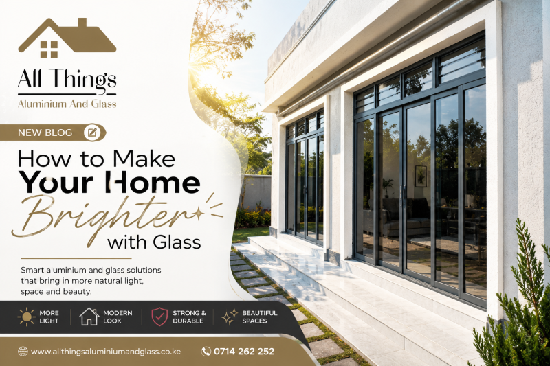 How to Make Your Home Brighter with Glass