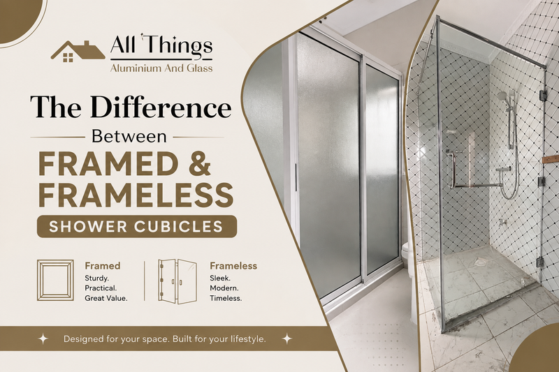 The Difference Between Framed and Frameless Shower Cubicles
